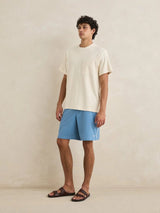 Vintage Terry Ss T-Shirt - Natural T-SHIRT RHYTHM 