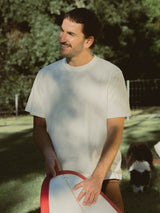 Classic Cotton Vintage T-Shirt - Vintage White T-SHIRT RHYTHM 