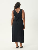 Focus Tully - Seersucker Maxi Dress - Black MAXI DRESSES AFENDS 