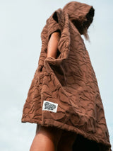 Hooded Changing Towel Cacao HOODED TOWEL SUNWARD BOUND 