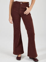 Eastcoast Flare Jean - Cognac Cord PANTS ROLLAS JEANS 