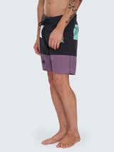 It's In The Cards Boardshort - Black BOARDIES THRILLS 