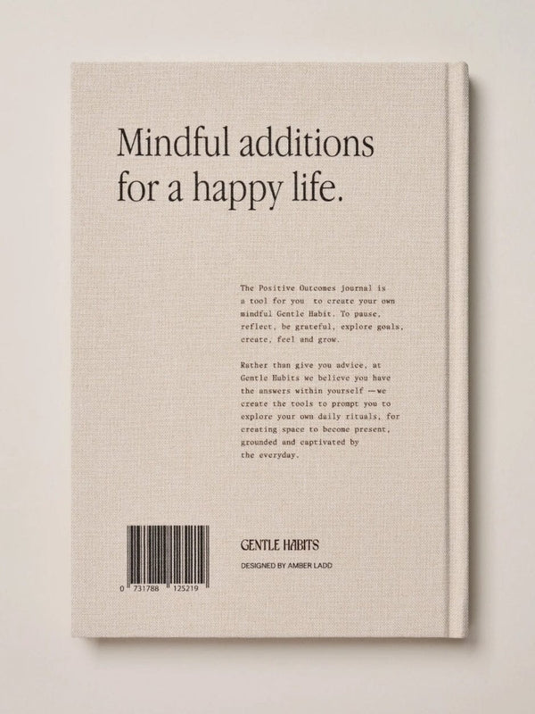 Positive Outcomes Journal BOOKS GENTLE HABITS 