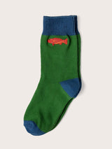 Coral Trout Fish Socks SOCKS PALLION POINT 
