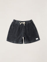 Textured Wale Jam Washed Indigo SHORTS RHYTHM 