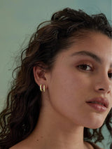 Starburst Gold Hoops EARRINGS TONIMAY 