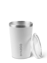 12oz Insulated Coffee Cup - BPA and Toxic Free - Bone White INSULATED KEEP CUP PROJECT PARGO 