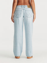 Low Farrah Baggy Jean - Blue Porcelain JEANS WRANGLER 