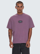 It's In The Cards Box Fit Oversize Tee - Vintage Mauve T-SHIRT THRILLS 