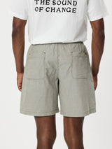 Seersucker Stripe Jam - Olive SHORTS RHYTHM 