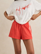 Isadora Short - Red SHORTS RHYTHM 