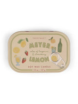 Bistro "Lemon" Printed Tin Candle - Meyer Lemon CANDLES PADDYWAX 