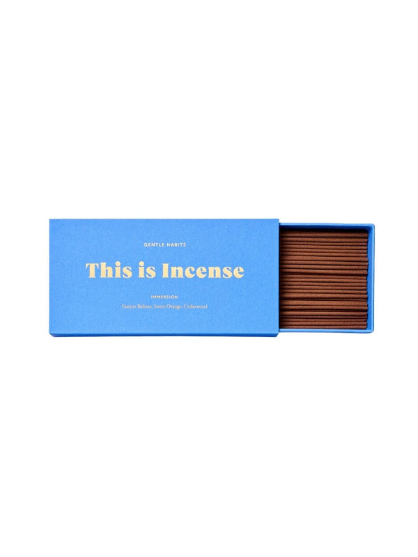 This Is Incense - IMMERSION INCENSE GENTLE HABITS 