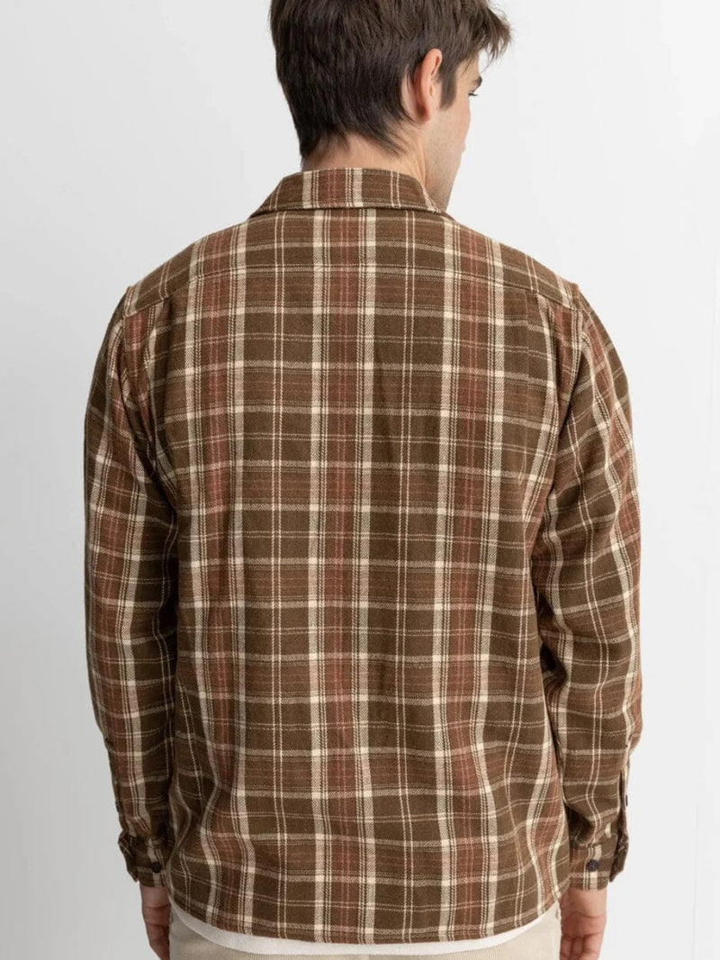 Kern Ls Flannel - Chocolate JUMPER RHYTHM 