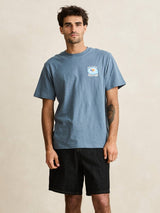Slow Down SS T-Shirt - Slate T-SHIRT RHYTHM 