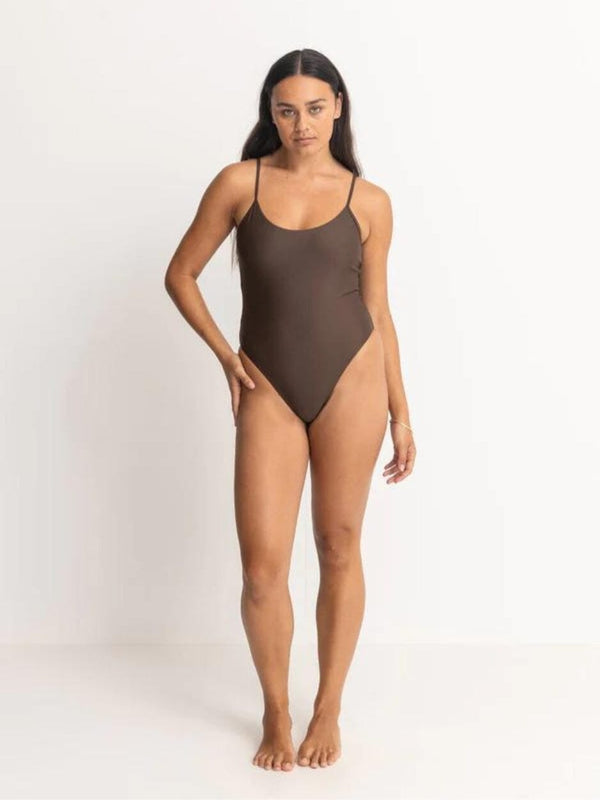 Classic Minimal One Piece - Chocolate ONE PIECE RHYTHM 