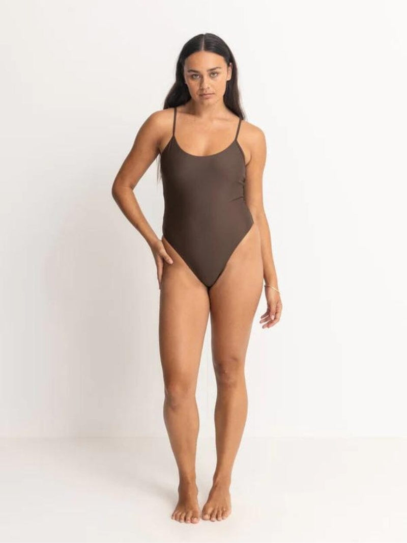 Classic Minimal One Piece - Chocolate ONE PIECE RHYTHM 