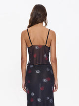 Perfect Illusion Mesh Top - Black TOP THRILLS 