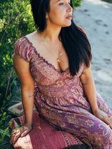 Dulcie Dress - Musk MAXI DRESSES ISLE OF WILD 