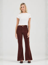 Eastcoast Flare Jean - Cognac Cord PANTS ROLLAS JEANS 