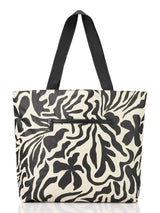 Float Day Tripper - Black on Sandstone SPLASH PROOF BAG ALOHA COLLECTION 
