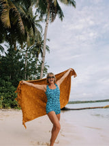 Turmeric Beach Towel TOWELS SUNWARD BOUND 