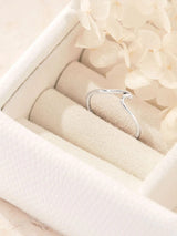 Dainty Ocean Ripple Ring - Silver RINGS MIDSUMMER STAR 