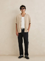 Linen Jam Pant - Black PANTS RHYTHM 