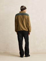 Alder Half Zip Pullover - Forest JUMPER RHYTHM 