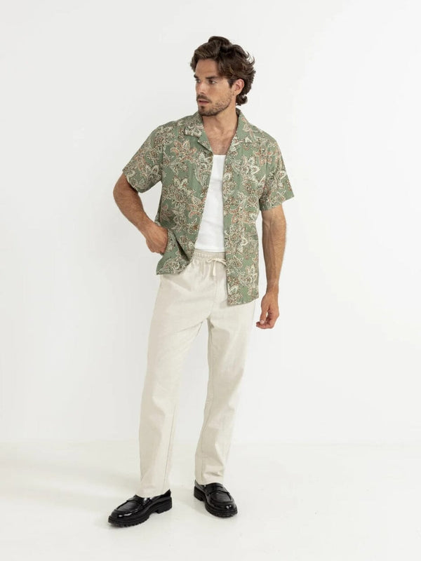 Linen Jam Pant - Bone PANTS RHYTHM 