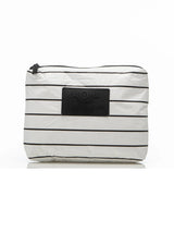 Small Pouch Pinstripe - Black/White POUCH BAG ALOHA COLLECTION 