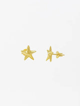 Dainty Starfish Studs - Gold EARRINGS MIDSUMMER STAR 