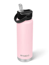 750mL Insulated Bottle w/ Straw Lid -  BPA and Toxic Free - Marshmallow Pink
