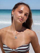 Solea Necklace in Silver NECKLACES MALAKAI THE LABEL 