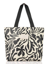 Float Day Tripper - Black on Sandstone SPLASH PROOF BAG ALOHA COLLECTION 