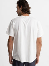 Classic Cotton Vintage T-Shirt - Vintage White T-SHIRT RHYTHM 