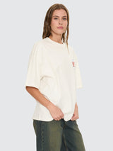 Make Em Tough Oversized Tee - Dirty White T-SHIRT THRILLS 
