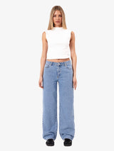 95 Mid Baggy Blue Denim Jean - Gigi JEANS ABRAND 