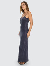 Kenni Bias Maxi Dress - Guardian Navy MAXI DRESSES THRILLS 