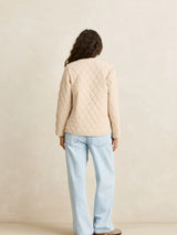 London Reversible Quilted Jacket - Vintage White JACKETS RHYTHM 