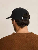 Essential Brushed Twill Cap - Black CAPS RHYTHM 