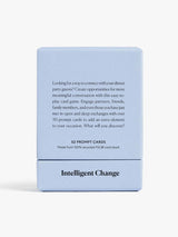 Get Closer Conversation Game: Table Talk CARDS INTELLIGENT CHANGE 