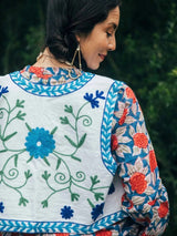 Zinnia Vest - White VEST ISLE OF WILD 