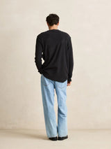 Classic Waffle Knit - Vintage Black JUMPER RHYTHM 