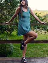 Tula Dress - Teal MINI DRESSES ORBIT THE LABEL 