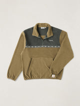 Alder Half Zip Pullover - Forest JUMPER RHYTHM 