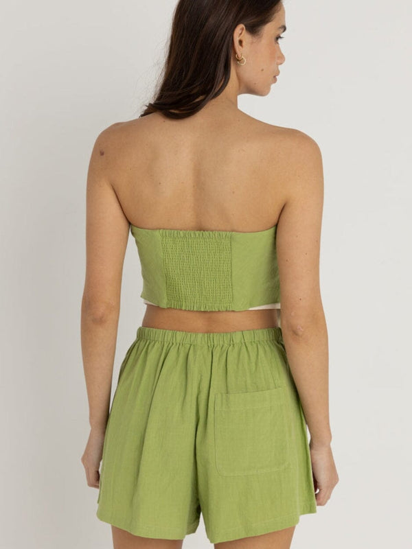 Lara Scarf Top - Green TOP RHYTHM 