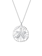 Sand Dollar Necklace in Sterling Silver NECKLACES MALAKAI THE LABEL 