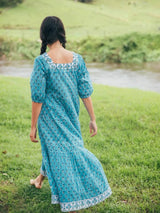 Blossom Dress - Teal MAXI DRESSES ISLE OF WILD 