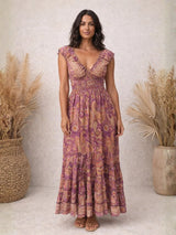 Dulcie Dress - Musk MAXI DRESSES ISLE OF WILD 